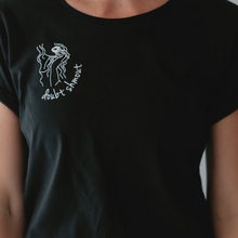 Load image into Gallery viewer, Doubt Shmout Open Neck Tee