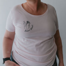 Load image into Gallery viewer, Doubt Shmout Open Neck Tee