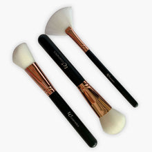 Load image into Gallery viewer, Blush, Bronzer &amp; Highlight Brush Trio
